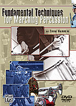 FUNDAMENTAL TECHNIQUES FOR MARCHING PERCUSSION DVD